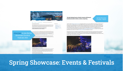 Spring Showcase: Events & Festivals